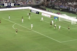 热身三连胜！国米点球4-2曼城 马雷斯卡首秀穆巴马破门帕瓦尔扳平